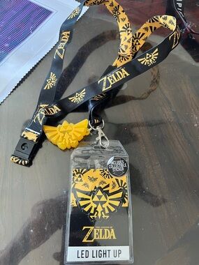 The Legend of Zelda LED light up  Lanyard